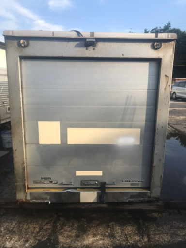 No.300 保冷バン 2ｔ アルミ箱 バイク倉庫 トラックコンテナ コメ保管庫 物置 DYI