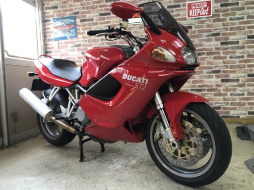 【極上外装機関！業者オークション高評価車両お買い得！低走行車検付！ETC付】DUCATI ST2 ドゥカティ 950cc 美車絶好調【多数画像動画有】