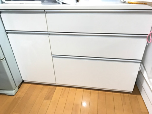 美品★ニトリ キッチンカウンター(キュリー2 ) カップボード