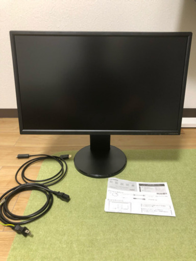 PCモニター 23.8型  I-O DATA機器　EX-LD2381DB　広視野角ADSパネル採用　