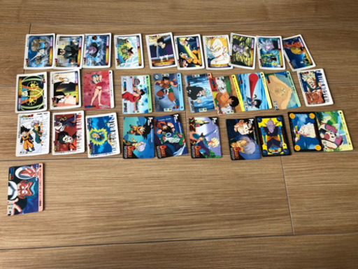 【大量 P.Pカードケース付き】ドラゴンボールZ スーパーバトル カードダス バンダイ キラ ノーマル ダブり有 混合 まとめ セット 計206枚