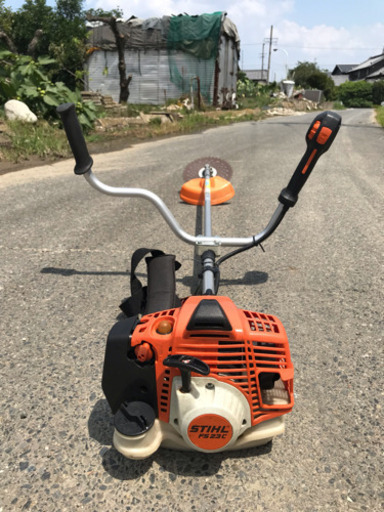 スチール　FS23C　刈り払い機 Uハンドル　現行機種　　動作品 管理番号81701