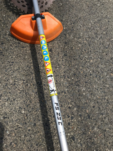 スチール　FS23C　刈り払い機 Uハンドル　現行機種　　動作品 管理番号81701