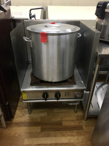 ガスローレンジ　寸胴付き