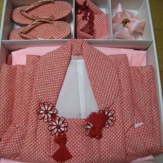 【美品】七五三　３歳被布セット
