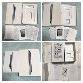 iPhone&ipad 空箱 ケース 6つセットの画像