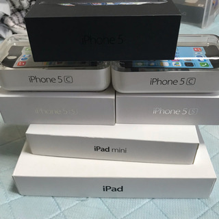 iPhone&ipad 空箱 ケース 6つセットの画像