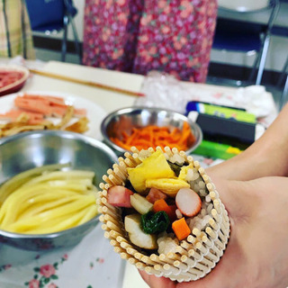 🔹【9／19 (木】韓国料理楽しみ会／参加者募集中🔹女性限定🔹キムパ、韓国風おでんスープの画像