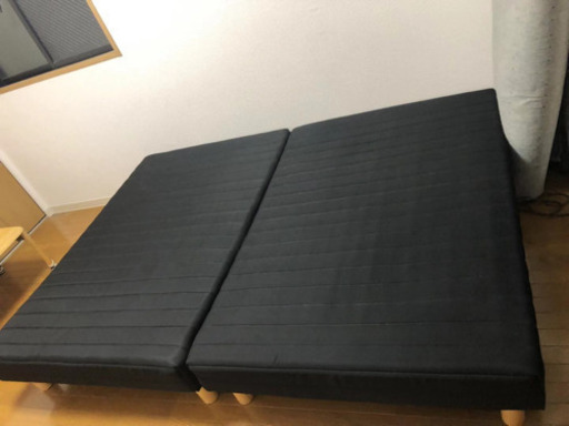 ニトリの脚付マットレスベッド