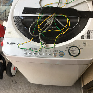洗濯機 ジャンク品 SHARP シャープ ES-FG65の画像