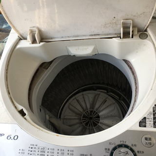 洗濯機 ジャンク品 SHARP シャープ ES-FG65の画像