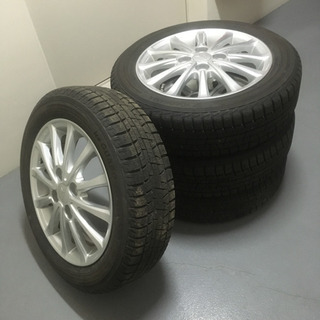 115-2ヨコハマiceGUARD iG50+ 155/65R14 14×4.5J +45 ダイハツ純正アルミホイール付4本セット YOKOHAMAスタッドレスタイヤ