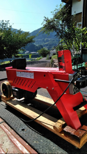 100v油圧薪割り機 ウッドファーザー WF-07