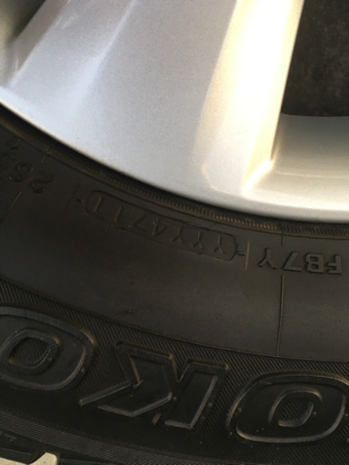 150系プラド  265/65r17スタッドレス