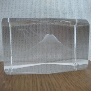 クリスタル富士山の画像