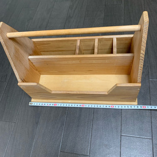 【取引休止中】木製 道具箱 ツールボックス トールペイント デコ...