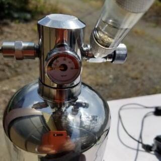  CO2化学式ボンベセット1式 電磁弁付き リーベックスタイマーPT50DW付きの画像