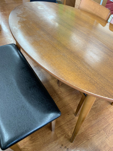 軽トラック貸出無料！不二貿易 ベンチダイニング4点セット！！