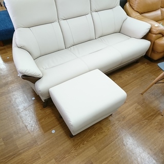 ニトリ PUレザーソファーベッド 【トレファク 川越店】