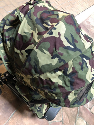 エアバギー  ココ 迷彩 レザーハンドル