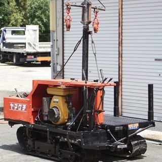 【SOLD OUT】ヤマグチ 林内作業車 YX-2201 集材機 木材運搬車 クローラー ウインチ