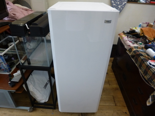 Haier ハイアール 冷凍庫 縦型冷凍庫 冷凍ストッカー JF-NUF136E 136L 2014年製 中古
