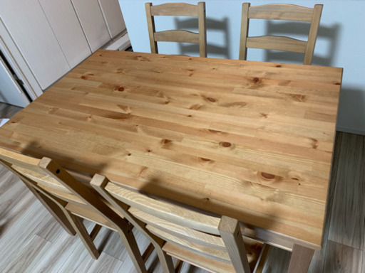 配送・組立ていたします！ IKEA JOKKMOKK ヨックモック テーブル＆チェア
