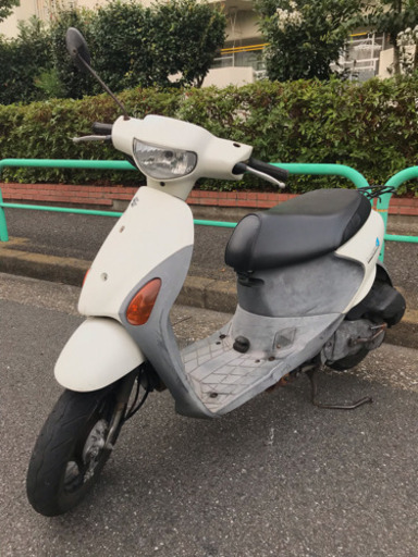 【特価】 原付 スズキ レッツ4  4st 白色