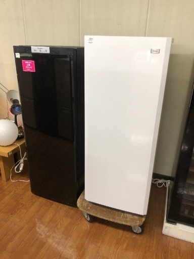 冷凍庫が2台入荷！12.800円（税別）と 17.800円（税別）