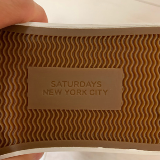 未使用 SATURDAYS NYC サタデーズサーフニューヨークシティ スニーカー