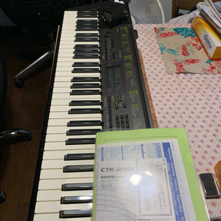 カシオ電子キーボード 61標準鍵 CTK−2200 美品