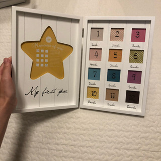フォトフレーム 月齢フォト（値下げ）の画像