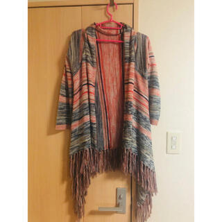 アジアンテイスト ニットカーディガン