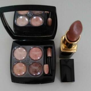 CHANEL シャネル ブラウン系アイシャドウと口紅セット!