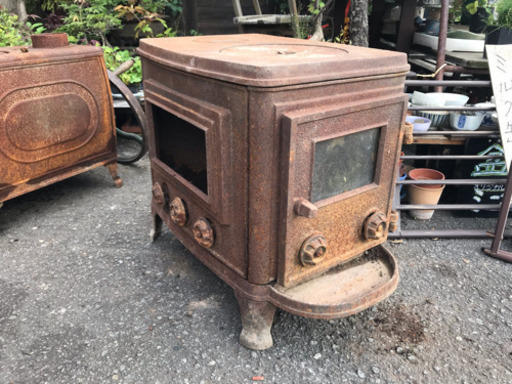 ガーデニング飾り、薪ストーブ、インテリア、北欧