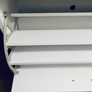 【値下げ】シューズボックス 3段 靴箱【美品】（縦134✖︎横75✖︎奥行30）  の画像