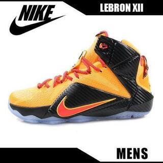 絶品 レブロン12 オレンジ ナイキNIKEの画像