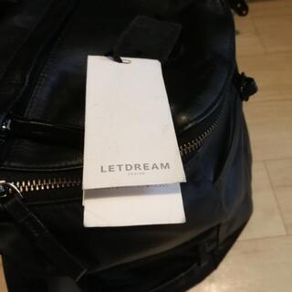 LETDREAM本革リュックの画像
