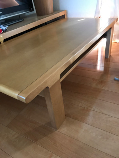 樺の木  ローテーブル