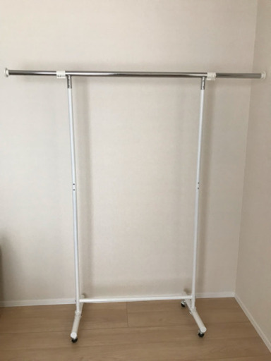伸縮パイプハンガー ラック