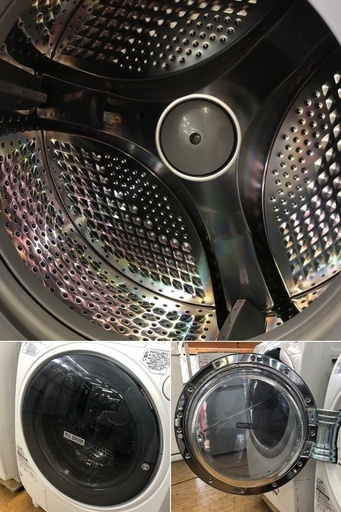 美品【 HITACHI 】日立 ビックドラム  洗濯9.0㎏/乾燥6.0㎏  ドラム洗濯機 ビッグドラム洗浄 ビッグドラム乾燥 清潔ボ
