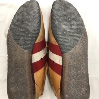 BALLY革スニーカーの画像