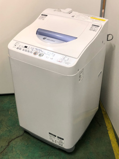 ★近隣送料・設置無料★乾燥機能ついてます！　洗濯乾燥機 SHARP 5.5/3.0kg　♪二人暮らしからファミリーにもオススメ♪