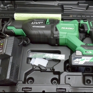 未使用 Hikoki コードレスセーバソー CR36DA(XP) 36V マルチボルト セーバーソー 電動工具 旧日立工機