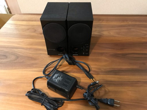ONKYO オンキョー GX-R3 アンプ内蔵スピーカー ブラック