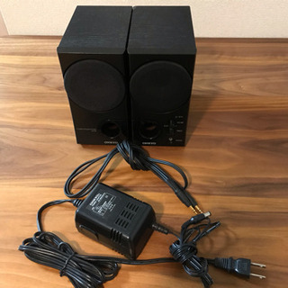 ONKYO オンキョー GX-R3 アンプ内蔵スピーカー ブラック