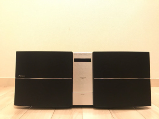 Pioneer パイオニア スタイリッシュ CD ミニコンポ X-SMC22-S 2014年製