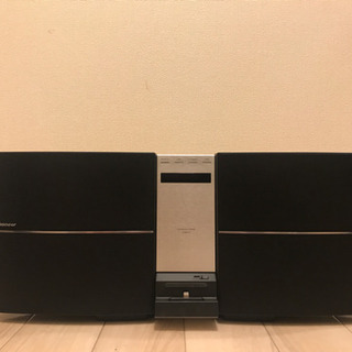 Pioneer パイオニア スタイリッシュ CD ミニコンポ X-SMC22-S 2014年製の画像