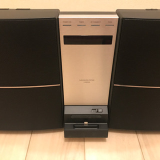 Pioneer パイオニア スタイリッシュ CD ミニコンポ X-SMC22-S 2014年製の画像