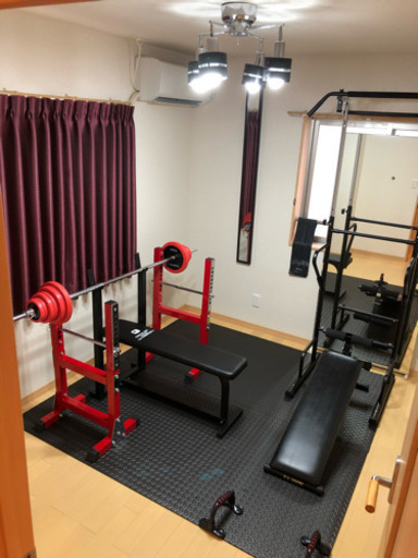 ベンチプレス・懸垂・腹筋・マット2枚